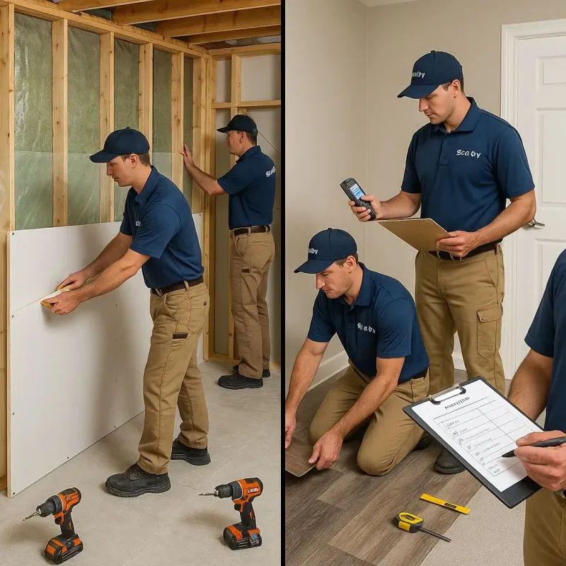 Repairs and Reconstruction process in Weston, WI